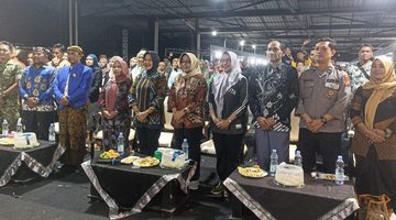 Hadir di Sedekah  Bumi Banjarejo, Wabup Sebut Warga Bojonegoro Terpapar HIV Aid Capai 4.251 Orang